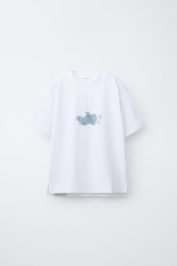 CAMISETA SPORTY LOGO / Blanco