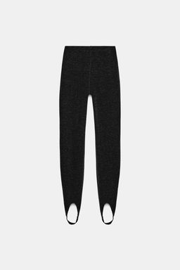 SHINY STRETCH STIRRUP LEGGINGS - Zara фото 7