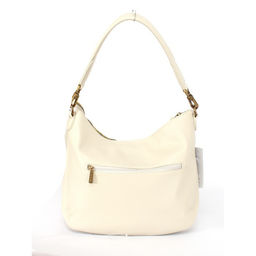 Сумка женская искусственная кожа DJ-CM 6993- CREAMY WHITE, 1отд, плечевой ремень, молочный SALE 260375