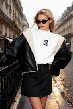 Beyaz Orme Sweatshirt