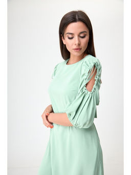 Платье ANELLI 1602 мята  фото 6