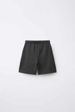 CONJUNTO CAMISETA Y BERMUDA INTERLOCK / Antracita oscuro - Zara фото 5