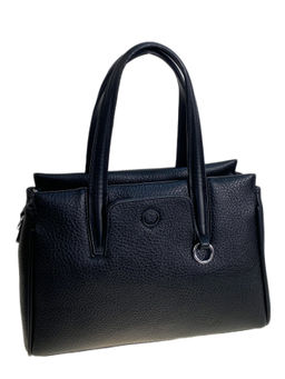 Женская сумка из искусственной кожи, цвет черный