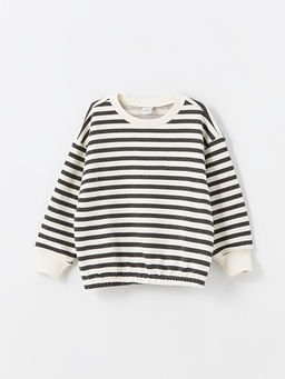 Bisiklet Yaka K?z ?ocuk Sweatshirt