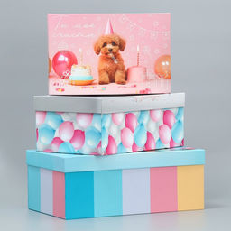 Набор коробок 10 в 1, упаковка подарочная, «Милые пожелания», 12×7×4 - 32.5×20×12.5 см