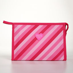 Косметичка на молнии, треугольная, с рисунком Sweetcol girl, малиновая - Simaland фото 2