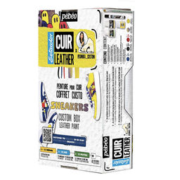 PEBEO Набор красок по коже Setacolor CUSTO SNEAKERS BOX 20 мл 295683