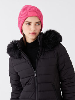 Kad?n Kap??onlu D?z ?i?me Mont - Waikiki фото 2