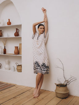 Пляжная туника Indefini (Арт. 5048YSQ)  фото 5