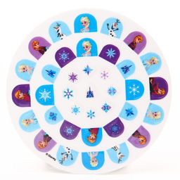 Цена за 2 шт. Наклейки для ногтей детские, Холодное сердце