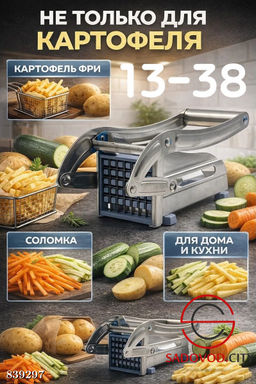 Овощерезка с металлическим корпусом