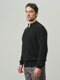 Джемпер из кашемира мужской KM010005-E черный