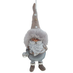 Изделие декоративное подвесное "Дед Мороз", L5 W4 H12 см, 2в.