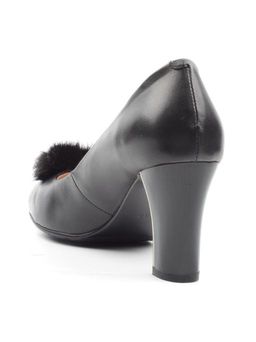 06-YF139-100 BLACK Туфли женские (натуральная кожа) - Фабричный китай фото 7