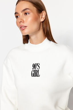 Beyaz Orme Sweatshirt