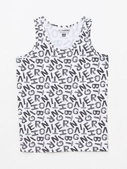 Bisiklet Yaka Pamuklu Erkek ?ocuk Atlet 2li - Waikiki фото 3