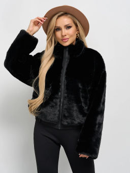 JETTY Бомбер из искусственного меха  фото 8