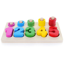 Пирамидка-вкладыш от 1 до 5 - Щепочка фото 5