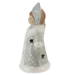 Фигурка декоративная "Снегурочка" с подсветкой (2xLR44), L, L5 W5 H10,5 см, 2в.