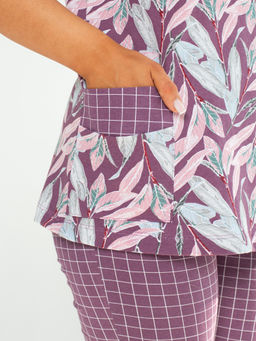 Костюм женский кулирка с бриджами "АЛЬБИНА" СУХАЯ РОЗА