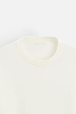 COTTON BLEND TEXTURED SWEATER - Zara фото 24