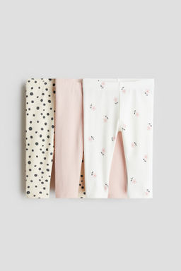 Pack de 3 leggings en punto de algod?n - H&m фото 3