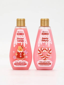 Гель для душа С Новым годом, lovely lollipop, набор 2 шт. ? 200 мл, URAL LAB  фото 4