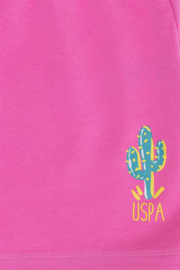 Детские розовые вязаные шорты Неожиданная скидка в корзине - U.s. polo assn фото 3