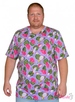 Футболка Модель №2050 размеры 44-84 - Plusmoda фото 6