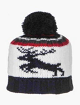 911 | LOPOMA - шапка с оленем унисекс