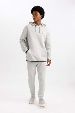 DeFactoFit Толстовка стандартного кроя с капюшоном и принтом  фото 2