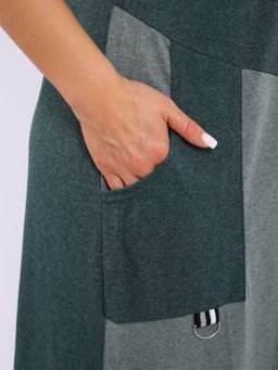 Платье женское 4-111а (изумруд)