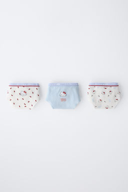 6-14 YEARS/ THREE-PACK OF HELLO KITTY SANRIO BRIEFS