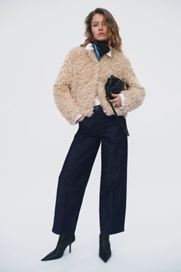 Barrel Leg Low Waist Ankle Jeans - H&m фото 2