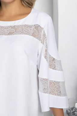 Платье Роскошный выход (белый) П11702 - Lt collection фото 3
