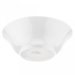 Салатник фарфоровый "Веселый колобок" 220мл, д21,9см h4,3см, круглый (Россия)