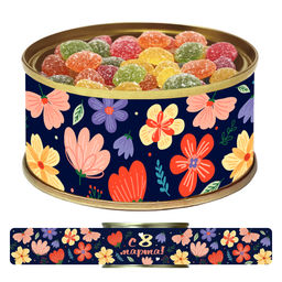 Карамель леденцовая МОНПАНСЬЕ С 8 марта (3) - Extrago фото 4