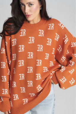 Джемпер Cotton Jacquard Apricot - Erist store фото 3