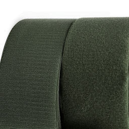 Лента липучка 100мм пришивная TBY хаки F327 уп.25м пара