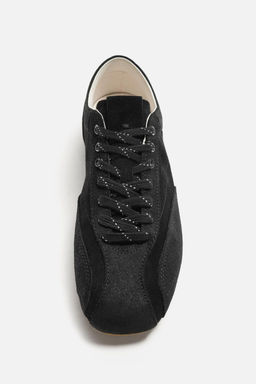 ULTRA-THIN SOLE LEATHER TRAINERS - Zara фото 11