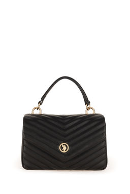 Женская черная сумка на плечо с ремешком-цепочкой Неожиданная скидка в корзине - U.s. polo assn фото 3