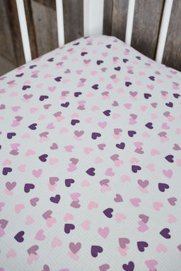 Простынь на резинке детская 120*60 для новорожденных