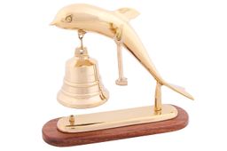 Гонг Дельфин  на деревянной подставке № Кл2810 - Ганг фото 4