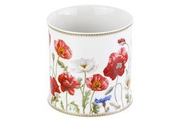 Кружка 380 мл 12,3*9*9 см "Маки" NEW BONE CHINA