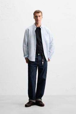COTTON - LINEN SHIRT - Zara фото 2