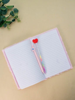 Блокнот плюшевый Flamingo, pink, 21,5х15 см, плотность 70 гр.