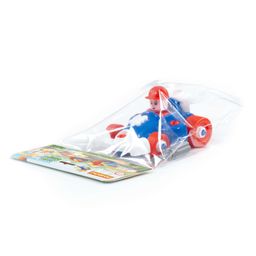 Конструктор-транспорт Автомобиль-гоночный (22 элемента) (в пакете) - Полесье фото 10