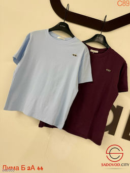 Футболка женская из хлопка