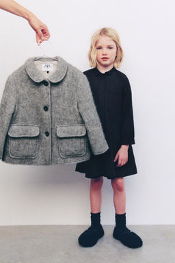WOOL AND ALPACA BLEND COAT- LIMITED EDITION - Zara фото 2