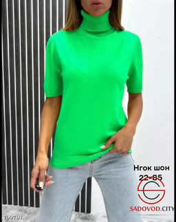 Водолазка женская с коротким рукавов - Bruno фото 9